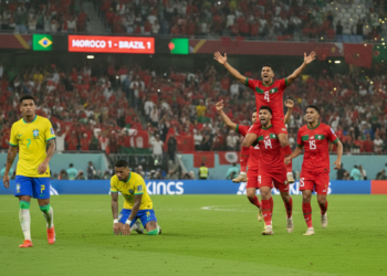 Morocco hold five-time champions Brazil to 1-1 draw in World Cup opener