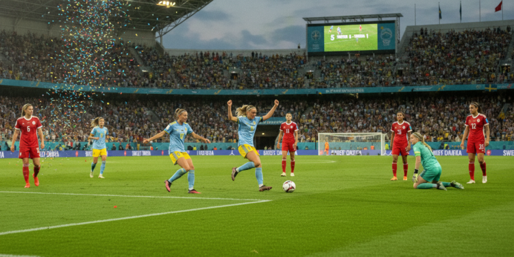 Sweden routs Tunisia 5-1 in World Cup Group F opener