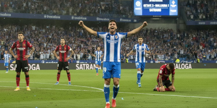 Getafe beat Mallorca 3-1 in LaLiga as Satriano nets brace
