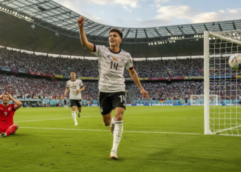 Nathaniel Brown nets and assists in Germany World Cup debut