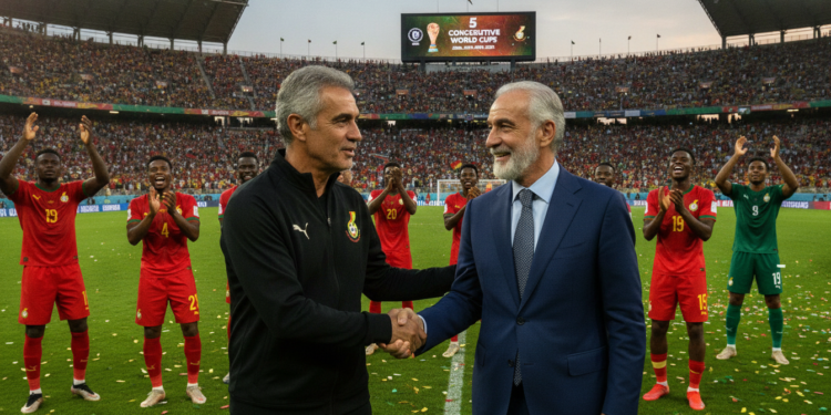 Carlos Queiroz matches Bora Milutinović with five consecutive World Cups as Ghana coach