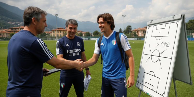 Nico Paz informs Real Madrid he will stay at Como next season