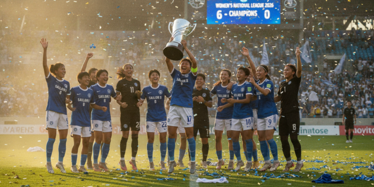 Lion City Sailors B clinch 2026 Women's National League title after 6-0 rout