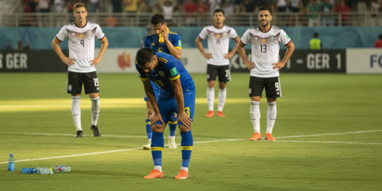 Hydration breaks blamed for Curacao collapse after Comenencia equalizer against Germany
