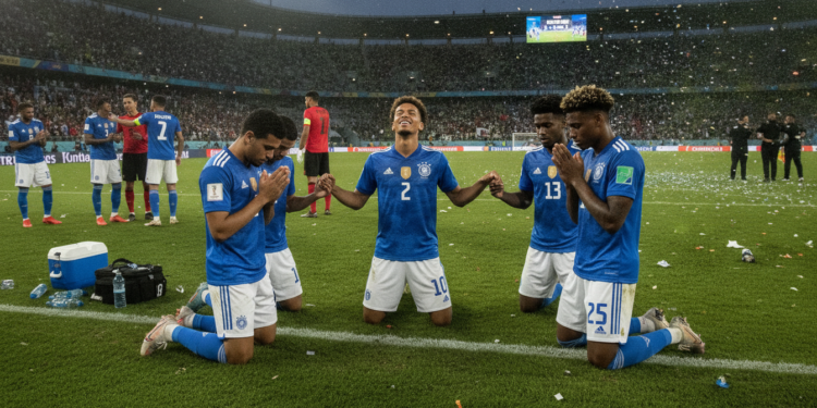 Felix Nmecha reveals preplanned group prayer with Curaçao players after Germany win
