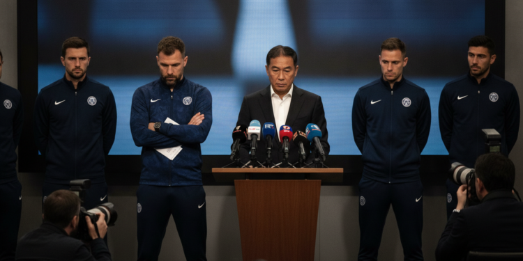 FAM announces mutual termination of head coach Peter Cklamovski and senior staff