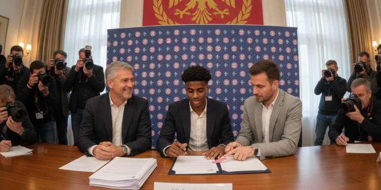 Bayern set to offer Michael Olise €25m-a-year extension to block Real Madrid