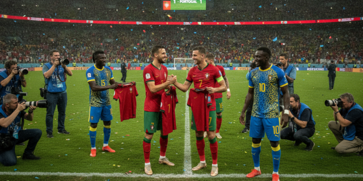 DR Congo hold Portugal to 1-1 draw in World Cup return