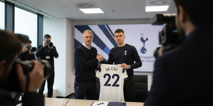 Tottenham launch transfer move for Anderlecht midfielder Nathan De Cat