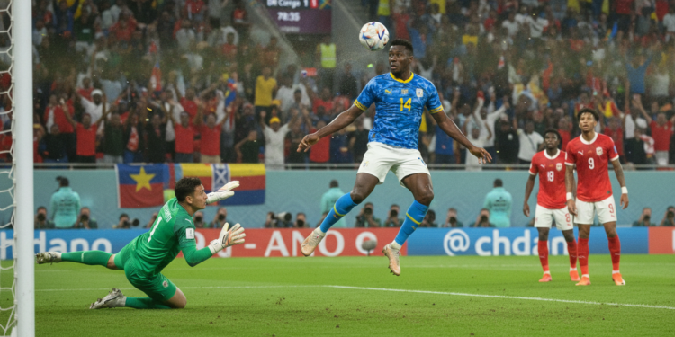 DR Congo secure historic first World Cup point after Wissa header