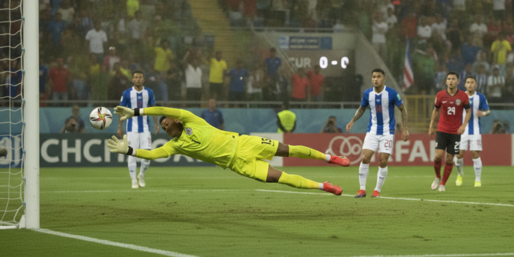 Curacao goalkeeper Eloy Room saves 15, secures first World Cup point