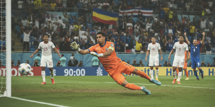 Eloy Room sets World Cup 90-minute saves record as Curacao earn first point