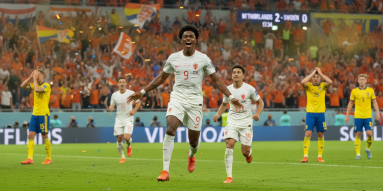 Netherlands rout Sweden as Brian Brobbey nets twice in first 17 minutes