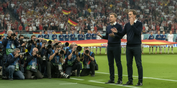 Julian Nagelsmann joins Thomas Tuchel in criticizing photographers' positioning during national anthems
