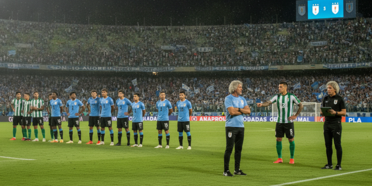 Uruguay confirm lineups for Cape Verde clash as Bielsa makes two changes