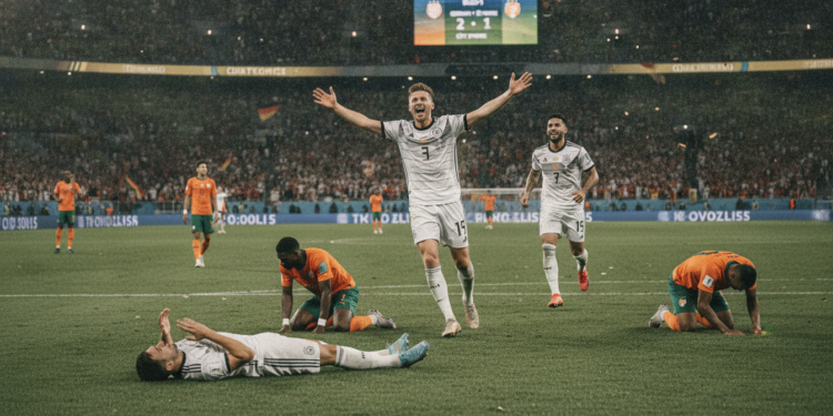 Côte d'Ivoire denied by stoppage time Undav strike as Germany advances