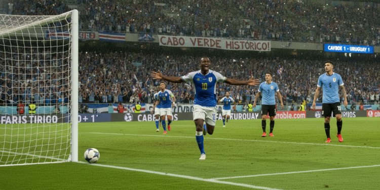 Cabo Verde secure first-ever World Cup goal and salvage draw with Uruguay