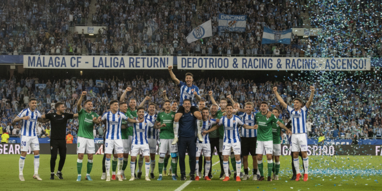 LaLiga map reshuffled as Málaga returns and Deportivo, Racing promoted