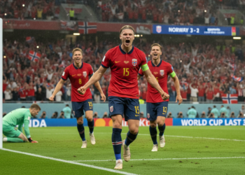 Haaland brace propels Norway to World Cup last 32 with 3-2 win