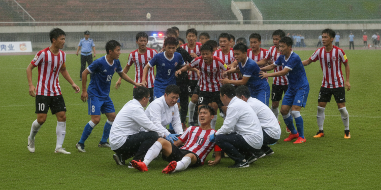 China under-15 star Zhang Haoye injured in Guangzhou friendly brawl as police investigate