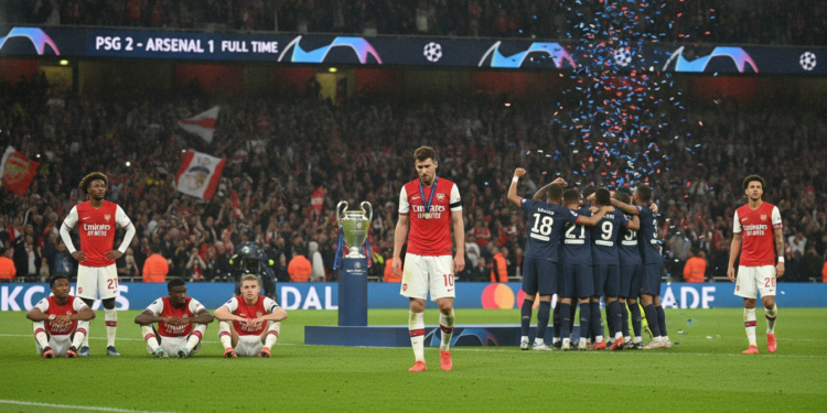 Arsenal vow tactical overhaul after Champions League final defeat to PSG