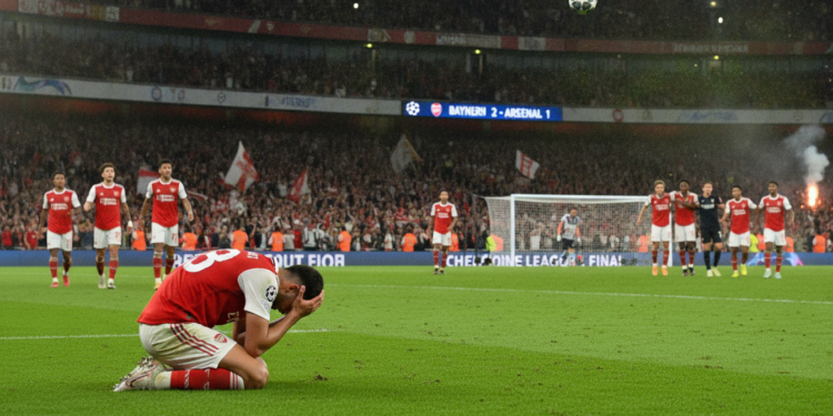 Gabriel's missed penalty overshadows Arsenal heroics in Champions League final