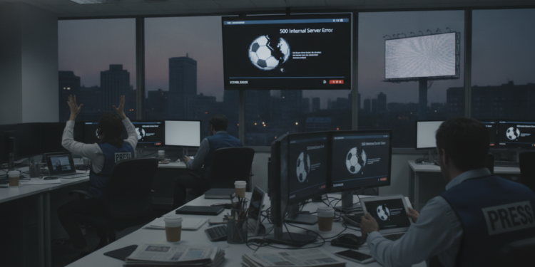 AllAfrica outage disrupts soccer coverage after 500 Internal Server Error