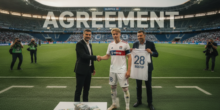 Mads Bidstrup set to join Lyon after €10m agreement with Salzburg