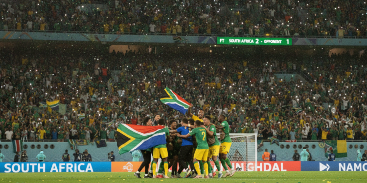 South Africa advance to World Cup last 32 for first time