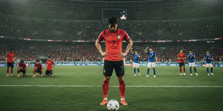 South Korea's World Cup hopes dashed after Son omitted in 1-0 loss