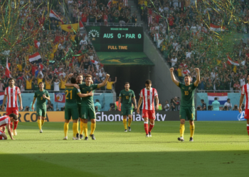 Australia secure second in Group D with goalless draw against Paraguay