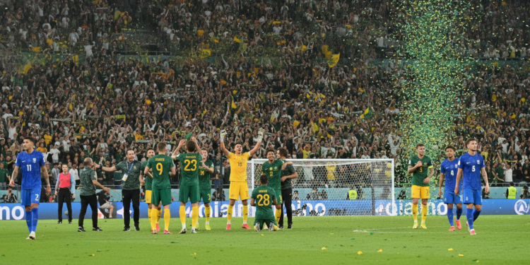 Socceroos advance to World Cup round of 32 after goalless draw