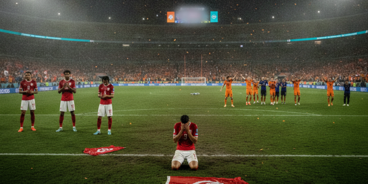Tunisia eliminated from World Cup 2026 after 3-1 defeat by Netherlands in Kansas City