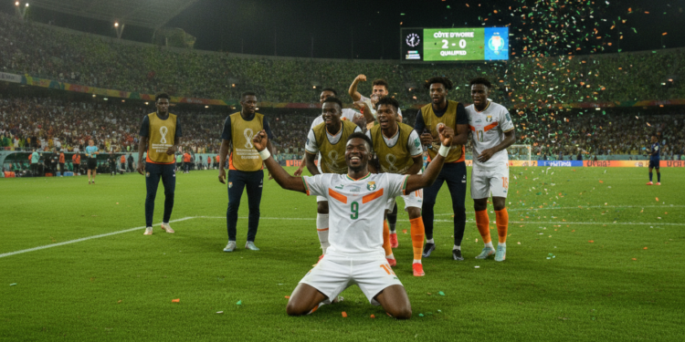 Côte d'Ivoire send Elephants into World Cup knockouts after Pépé brace