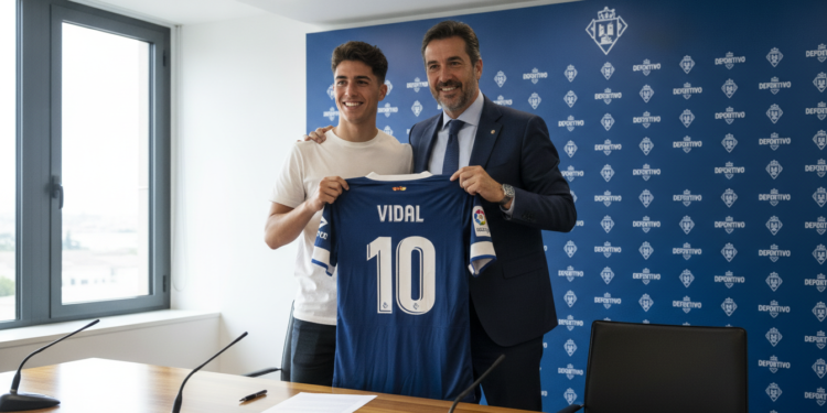 Deportivo Confirms Renewal of Iker Vidal Through June 2027