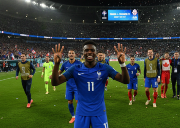 Dembélé hat-trick secures France 4-1 Toronto win and Group I top spot
