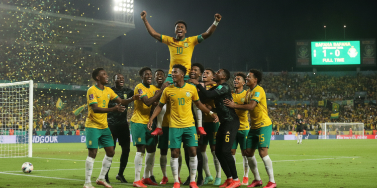 Bafana Bafana advance to World Cup round of 32 after Maseko goal