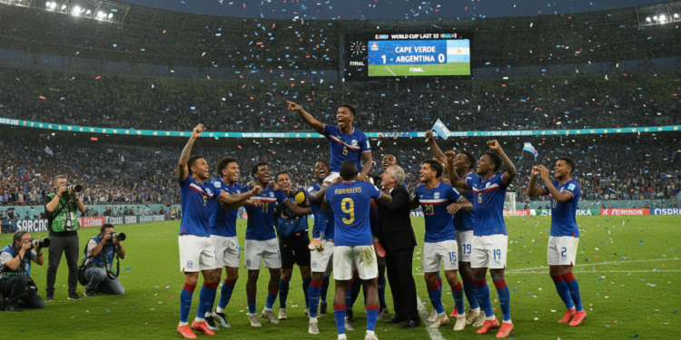 Cape Verde book World Cup last 32 meeting with Argentina