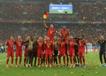 Belgium clinches top spot in World Cup Group G after 5-1 win