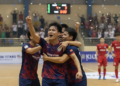 Saigon Titans climb to second in HDBank futsal with late Nguyen Thanh Tam winner