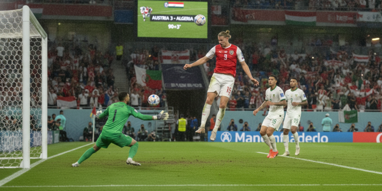 Austria's Kalajdzic rescues 3-3 draw with Algeria at 2026 World Cup