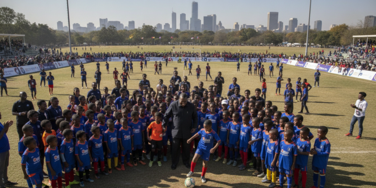Jozi Parliament's children's soccer tournament unites Johannesburg communities against xenophobia