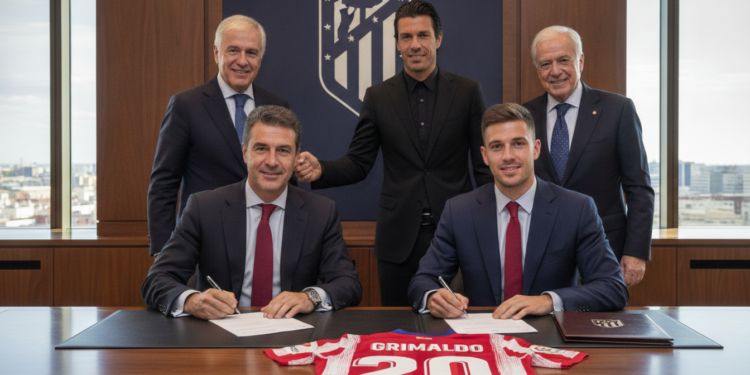 Alejandro Grimaldo completes €20m move to Atlético Madrid today