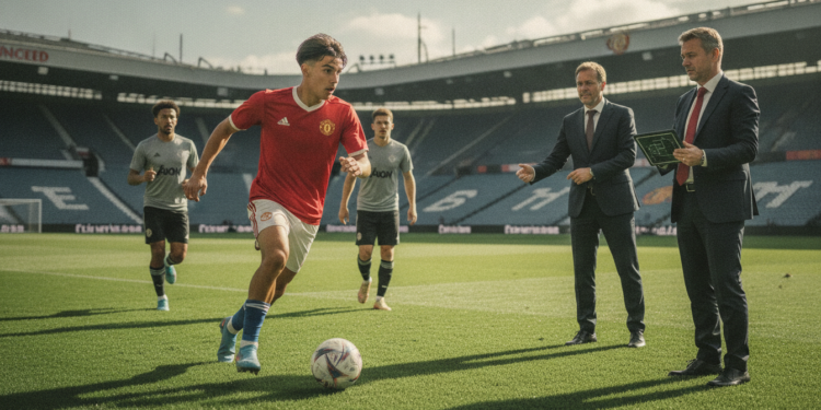 Manchester United enter race to sign Ayyoub Bouaddi from Lille this summer