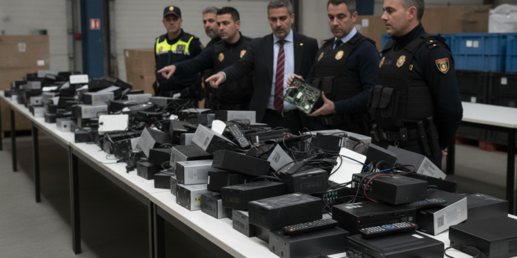 TV Boxes seized in Argentina in LALIGA-backed raid on piracy network