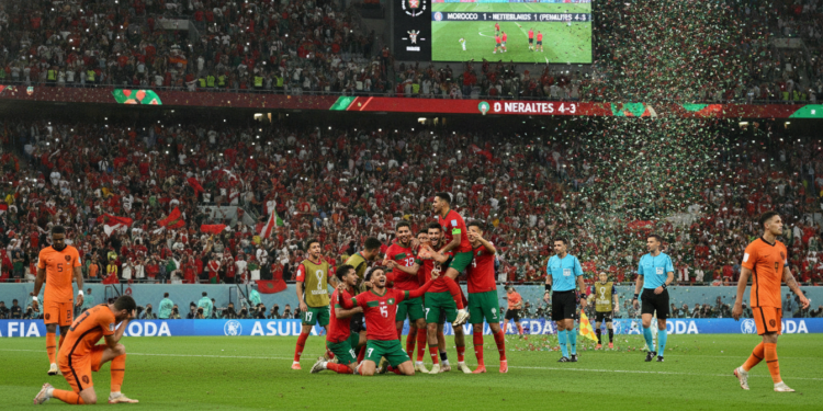 Morocco beat Netherlands on penalties to reach World Cup last 16