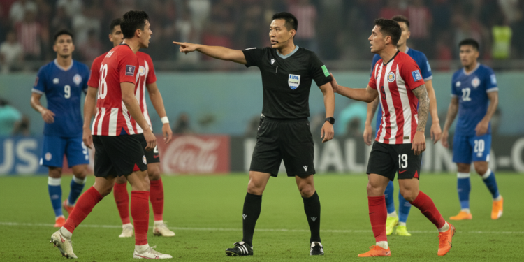 Ma Ning sparks Weibo frenzy after urging yellow cards in Paraguay win