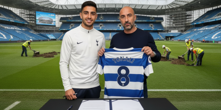 Tottenham launch £100m bid for Sandro Tonali as De Zerbi rebuilds midfield