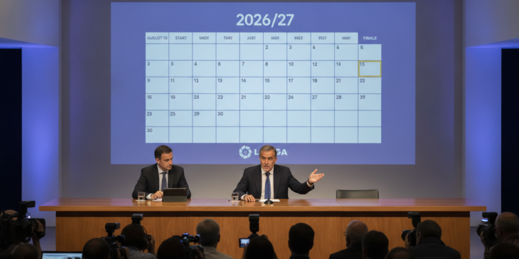 LaLiga announces 2026/27 calendar with August 15 start and May 30 finale