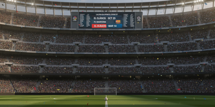 LaLiga EA Sports 2026/27 reveals full schedule with El Clásico dates set